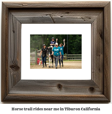 horse trail rides near me in Tiburon, California
